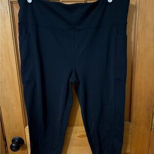 Black High-Waisted Leggings